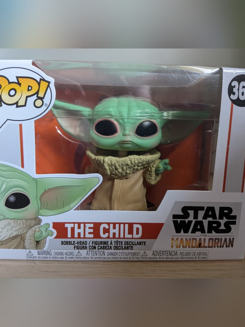 NWT Funko POP! #368 Star Wars The Mandalorian The Child Bobble-Head Vinyl Figure